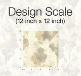 Wallpaper Mirage Wallpaper // Dark Taupe & Gold