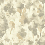 Wallpaper Mirage Wallpaper // Dark Taupe & Gold
