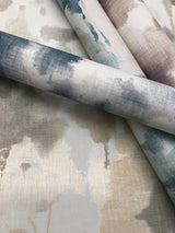 Wallpaper Mirage Wallpaper // Off White & Dark Blue
