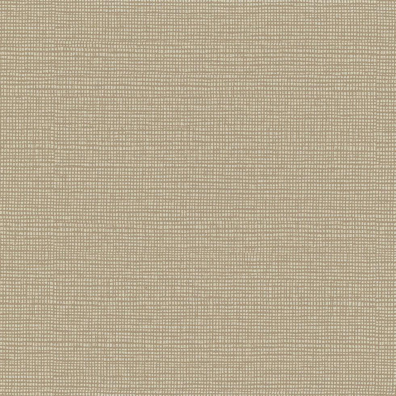 Wallpaper Modern Linen Wallpaper // Brown 