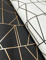 Wallpaper Modern Perspective Wallpaper // Black