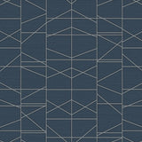Wallpaper Modern Perspective Wallpaper // Silver