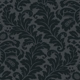 Wallpaper Modern Romance Wallpaper // Black