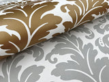 Wallpaper Modern Romance Wallpaper // Gold Metallic