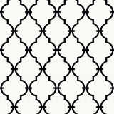Wallpaper Modern Trellis Wallpaper // Black