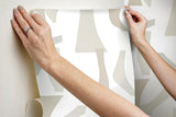 Wallpaper Modernist Peel & Stick Wallpaper // Neutral