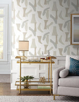 Wallpaper Modernist Peel & Stick Wallpaper // Neutral