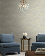 Wallpaper Moonglight Pearls Wallpaper // Light Taupe