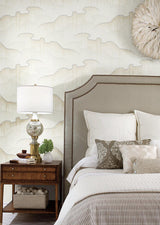 Wallpaper Moonlight Pearls Wallpaper // Cream