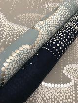 Wallpaper Moonlight Pearls Wallpaper // Grey