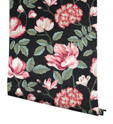 Wallpaper Morning Garden Wallpaper // Black