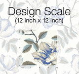 Wallpaper Morning Garden Wallpaper // White