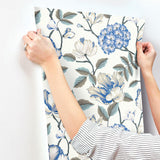 Wallpaper Morning Garden Wallpaper // White