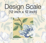 Wallpaper Morning Garden Wallpaper // Yellow