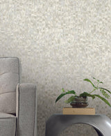 Wallpaper Mother Of Pearl Peel & Stick Wallpaper // Grey & Beige