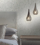 Wallpaper Mother Of Pearl Peel & Stick Wallpaper // Grey & Beige