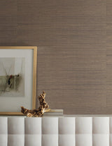 Wallpaper Multi Grass Wallpaper // Brown