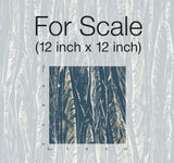 Wallpaper Native Leaves Wallpaper // Navy