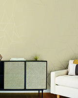Wallpaper Nazca Wallpaper // Almond & Gold