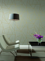 Wallpaper Nazca Wallpaper // Almond & Gold