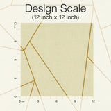 Wallpaper Nazca Wallpaper // Almond & Gold