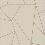 Wallpaper Nazca Wallpaper // Almond & Gold