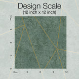 Wallpaper Nazca Wallpaper // Dark Grey & Gold