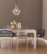 Wallpaper Norse Tribal Wallpaper // Brown