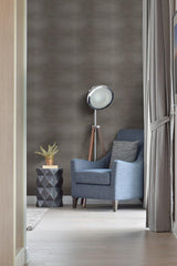 Wallpaper Ocean Swell Wallpaper // Charcoal & Grey