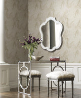 Wallpaper Oil & Marble Wallpaper // Blush Metallic