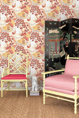 Wallpaper Old Peking Peel & Stick Wallpaper // Pink Lemonade