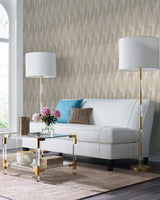 Wallpaper On an Angle Wallpaper // Beige