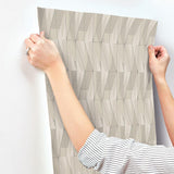 Wallpaper On an Angle Wallpaper // Beige