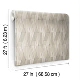 Wallpaper On an Angle Wallpaper // Beige