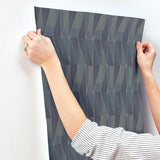 Wallpaper On an Angle Wallpaper // Blue