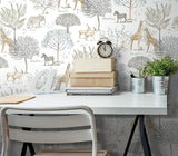 Wallpaper On the Savanna Peel & Stick Wallpaper // Neutral
