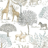 Wallpaper On the Savanna Peel & Stick Wallpaper // Neutral