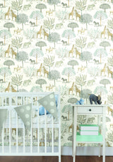 Wallpaper On the Savanna Wallpaper // Neutral