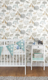 Wallpaper On the Savanna Wallpaper // Neutral