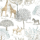 Wallpaper On the Savanna Wallpaper // Neutral