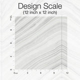 Wallpaper Onyx Strata Peel & Stick Wallpaper // Sheer Grey