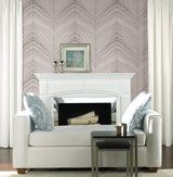 Wallpaper Onyx Strata Wallpaper // Pink & Purple