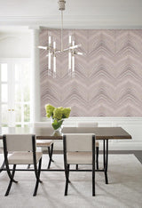 Wallpaper Onyx Strata Wallpaper // Pink & Purple