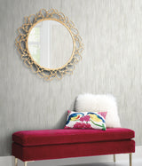 Wallpaper Opalescent Stria Wallpaper // Cool Grey