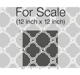 Wallpaper Open Trellis Wallpaper // Grey