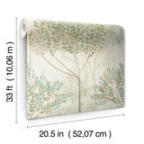 Wallpaper Orchard Wallpaper // Beige