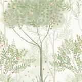 Wallpaper Orchard Wallpaper // White & Green