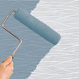 Wallpaper Organic Waves Paintable Wallpaper // White