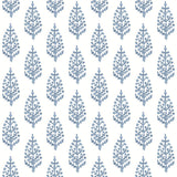 Wallpaper Paisley on Calico Wallpaper // Blue