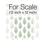 Wallpaper Paisley on Calico Wallpaper // Green